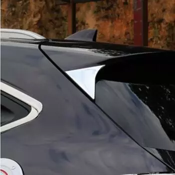 ABS хром HRV задний боковое окно спойлер защита отделка молдинг украшение объемный стикер чехол для Honda HR-V Vezel 2015 2016