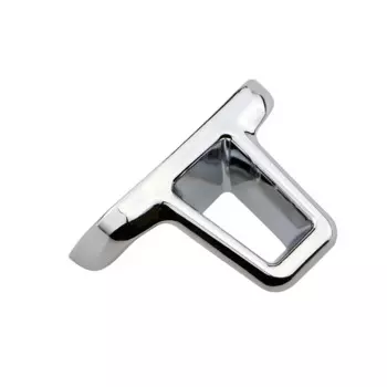 ABS хромированная декоративная накладка на руль автомобиля, наклейка, подходит для Volkswagen VW GOLF POLO JETTA MK5 MK6 Bora, аксессуары