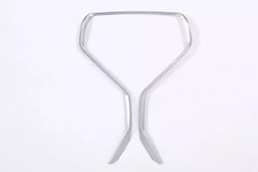 ABS хромированная рамка лампы для чтения на крыше автомобиля, накладка для BMW 5 серии G30 2018-2022, аксессуары для салона автомобиля