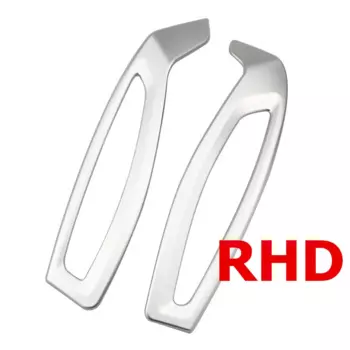 ABS хромированный автомобильный Кондиционер A/C Крышка вентиляционного отверстия декоративная наклейка для Toyota C-HR CHR 2016 - 2022 RHD аксессуары