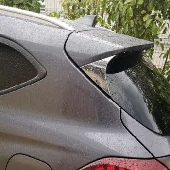 ABS хромированный автомобильный Стайлинг, крышка заднего окна, боковая треугольная молдинга для Hyundai Tucson 2016 2017 2018