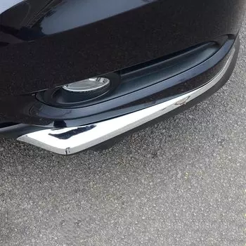 ABS хромированный передний угловой бампер, защитная накладка, молдинговый протектор для Honda HRV HR-V Vezel 2014 2015-2020, аксессуары
