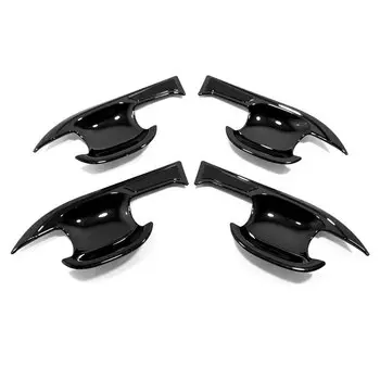 ABS карбоновая дверная ручка автомобиля, защитная крышка, накладка, наклейка, аксессуары для Toyota RAV4 2019 2020 2021 2022 2023 RAV 4 XA50