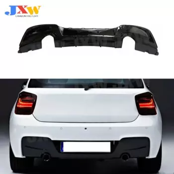 Материал ABS, задний бампер, диффузор, спойлер для BMW 1 серии F20 M Sport M135i 2012-2014, комплекты кузова, задний диффузор, украшение автомобиля