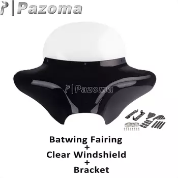 АБС-пластик, передний обтекатель для мотоцикла Harley Road King Softail Suzuki VL800K1 Honda VT750 VT1100 Shadow