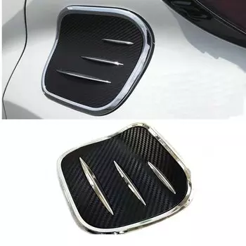 ABS углеродное волокно, внешняя крышка топливного бака, накладка, 1 шт., для Toyota C-HR CHR 2016 2017 2018, Стайлинг автомобиля