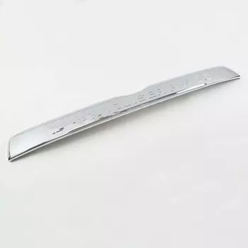 ABS Яркая Серебряная хромированная отделка багажника для Toyota Land Cruiser Prado 150 LC150 FJ150 2018 аксессуары для задней двери автомобиля