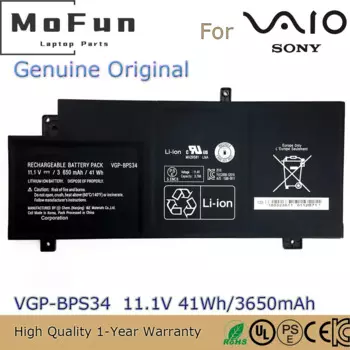 Абсолютно новый оригинальный аккумулятор для ноутбука Sony Vaio SVF14AC1QL SVF15A17CLB SVF15AC1QL SVF14A