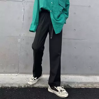 Abstinence тонкие прямые брюки для мальчиков повседневные брюки осенние ощущения девять точек брюки костюм брюки yuppie красивые SF62