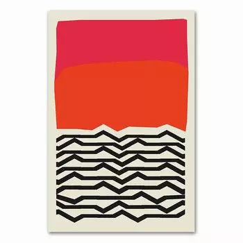 Абстрактная геометрическая картина на холсте AliPaint