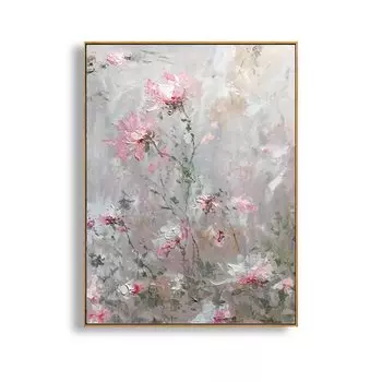 Абстрактная картина маслом LBLUE