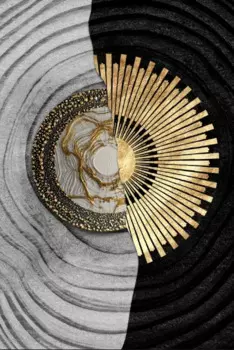 Абстрактная картина маслом на холсте YIKES