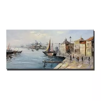 Абстрактная картина маслом WUUART