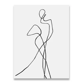 Абстрактная картина на холсте AliPaint