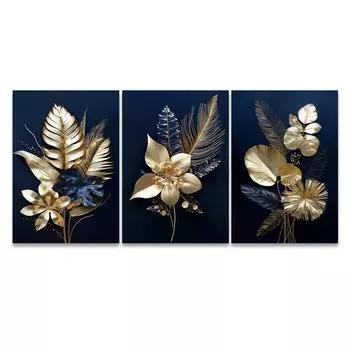 Абстрактная картина на холсте HALFLEMART