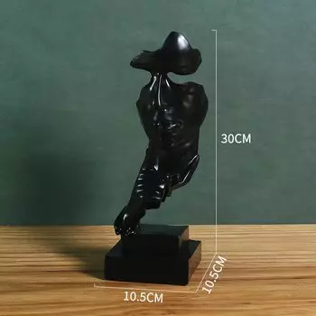 Абстрактная статуэтка Dreamburgh "Тишина - это золото", 30 см