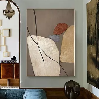 Абстрактная живопись LBLUE на холсте