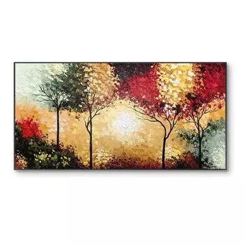 Абстрактное дерево настенное искусство WUUART