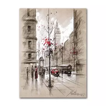 Абстрактные картины AliPaint для гостиной