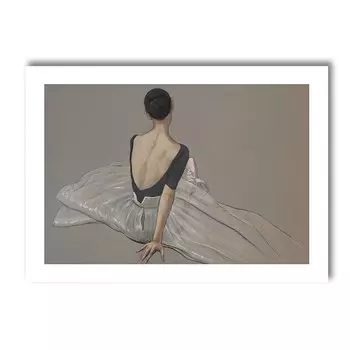 Абстрактный постер для балета ARDOR