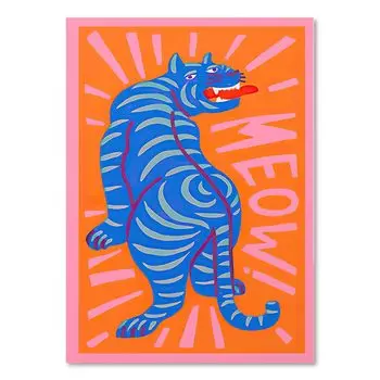 Абстрактный постер Wartlla