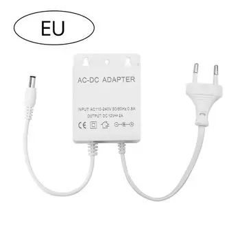 AC100-240V to DC12V2A Наружная светодиодная лента для освещения камеры наблюдения Адаптер питания камеры