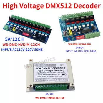 RGB контроллер SAGE LU MEI DMX512 6/12 каналов