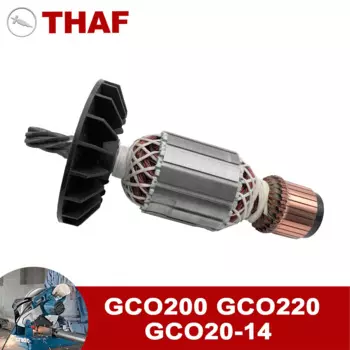 Замена якоря ротора для режущей машины Bosch GCO200 GCO220 GCO20-14