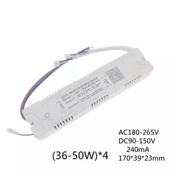 AC220V Intelligent Remote Control LED Driver 18-40W 36-50W 40-60W 50-72W 2.4G RF Control 240mA Constant Current Dimming Driver