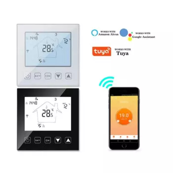 AC95 ~ 250V WiFi термостат умный регулятор температуры для воды Электрический газовый котел напольный нагревательный термостат работает с Tuya