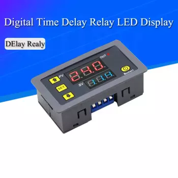 Stlxy Digital Time Delay Relay LED Display