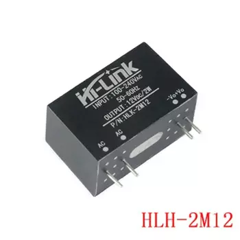 AC-DC 220 В до 5 В/9 В/12V Мини Питание модуль интеллигентая (ый) бытовой выключатель Питание модуль HLK-2M05 HLK-2M09 HLK-2M12