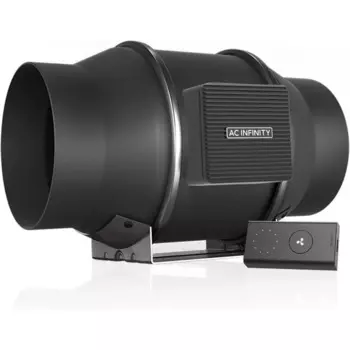 AC Infinity CLOUDLINE PRO S6, тихий 6-дюймовый встроенный воздуховод с контроллером скорости-EC вытяжной вентилятор двигателя для нагрева и охлаждения