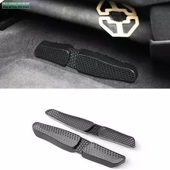 AC тепло пол воздуховод кондиционера вентиляционное отверстие решетка крышка Накладка для Volkswagen vw t-roc 2017-2022 golf 7 MK7 8 автомобильные аксессуары