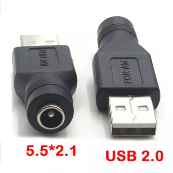 Адаптер HTHwish USB DC 5,5*2,1 мм 5В