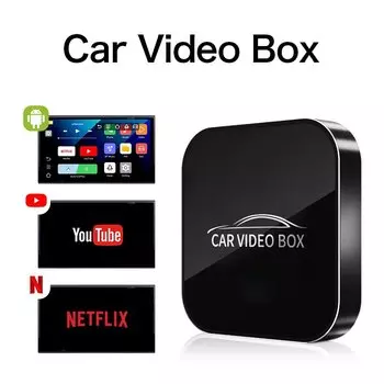 ACODO Новый 3в1 автомобильный видео Smart Box Android 12 беспроводной адаптер Carplay Android Auto для YouTube Netflix функция Wi-Fi