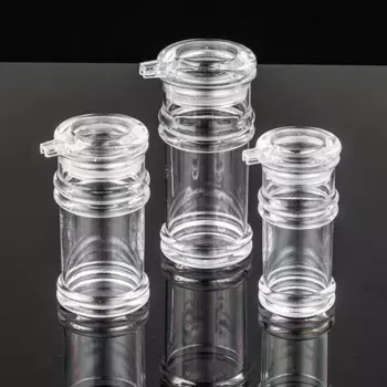MEXQCH Прозрачная акриловая бутылка для соевого соуса
