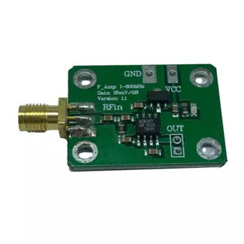 AD8307 Измеритель мощности RF Логарифмический детектор Обнаружение мощности 1-600 МГц Радиочастотный детектор Измеритель мощности