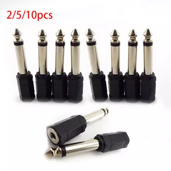 Адаптер 6,35 мм на 3,5 мм 2/5/10 шт.