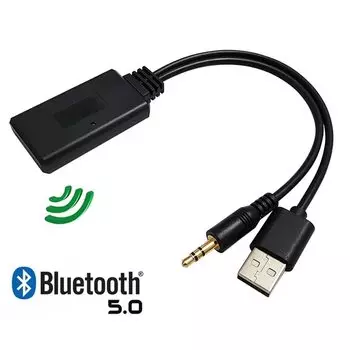Адаптер Bluetooth-th 5,0 AMI MMI, совместимый с BMW Mini COOPER, беспроводной музыкальный медиа-интерфейс, AUX-ресивер с портом AUX 3,5 мм