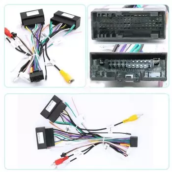 Адаптер Canbus Box FD-SS-05A для Ford Focus/Kuga/ASPIRE/KA, жгут проводов, кабель питания, автомобильное радио, мультимедийный плеер, Android