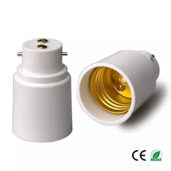 Адаптер цоколя B22 на E27, 6 шт., E-SIMPO