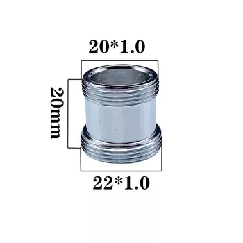 Адаптер для крана DONYUMMYJO, медный, серебристый