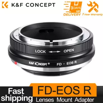 Адаптер для крепления объектива Canon FD FL к Canon EOS R