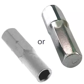 Адаптер для отвертки OOTDTY 6,35 мм 1/4" на 4 мм