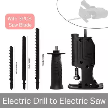 Адаптер для преобразования дрели в лобзик