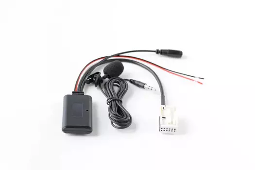 Адаптер интерфейса BLUETOOTH-AUX для BMW E60 E61 E62 E63 E64 E66 E81 E82 E70 E90 от BY 2004 с маской/CCC CD радио