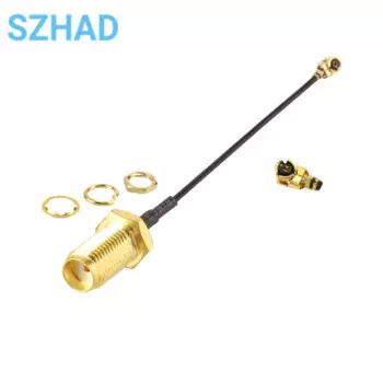 Адаптер IPEX-SMA, кабель разъема SMA Female к UFL/ u.FL/ IPX/IPEX,RF Coax в сборе, ОТРЕЗОК кабеля 20 см