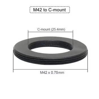 Переходное кольцо с байонетом M42 на RMS M42 на C Объектив микроскопа с резьбой RMS/крепление объектива на кольцевой адаптер интерфейса M42x0,75 мм