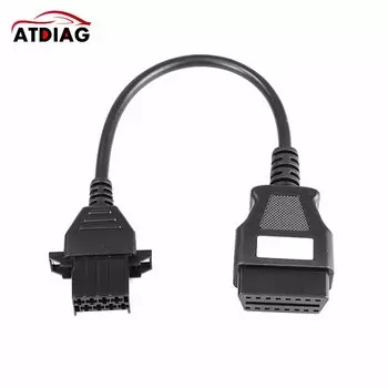 Адаптер OBD2 8P для Volvo, 8-контактный кабель для грузовика, сверхмощный диагональный разъем, 8-контактный разъем для диагностики автомобиля, OBD-конвертер для VOLVO